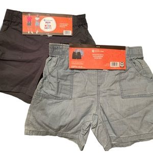 Member's Mark Girl's 2-Pack Elastic Waistband Woven Shorts 14/16